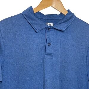 32 Degrees Polo Mens Size M Blue Athletic Cooling Stretch Performance Activewear